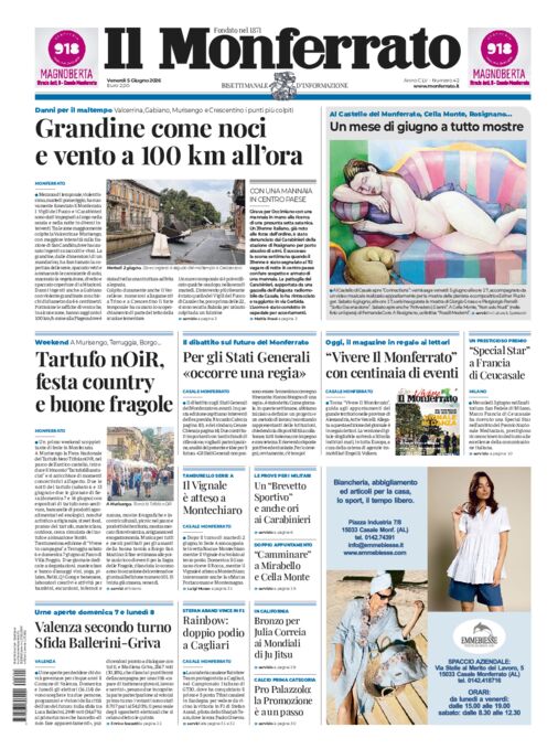 Il Monferrato - Edizione 42 del 05/06/2026